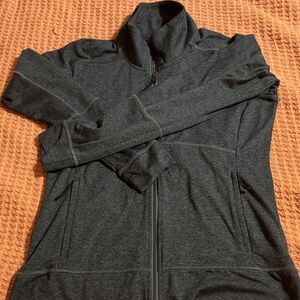 Patagonia Heathered Blue-Gray Zip-Up S